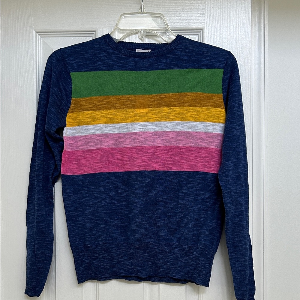 Colorful Striped Women's Sweater